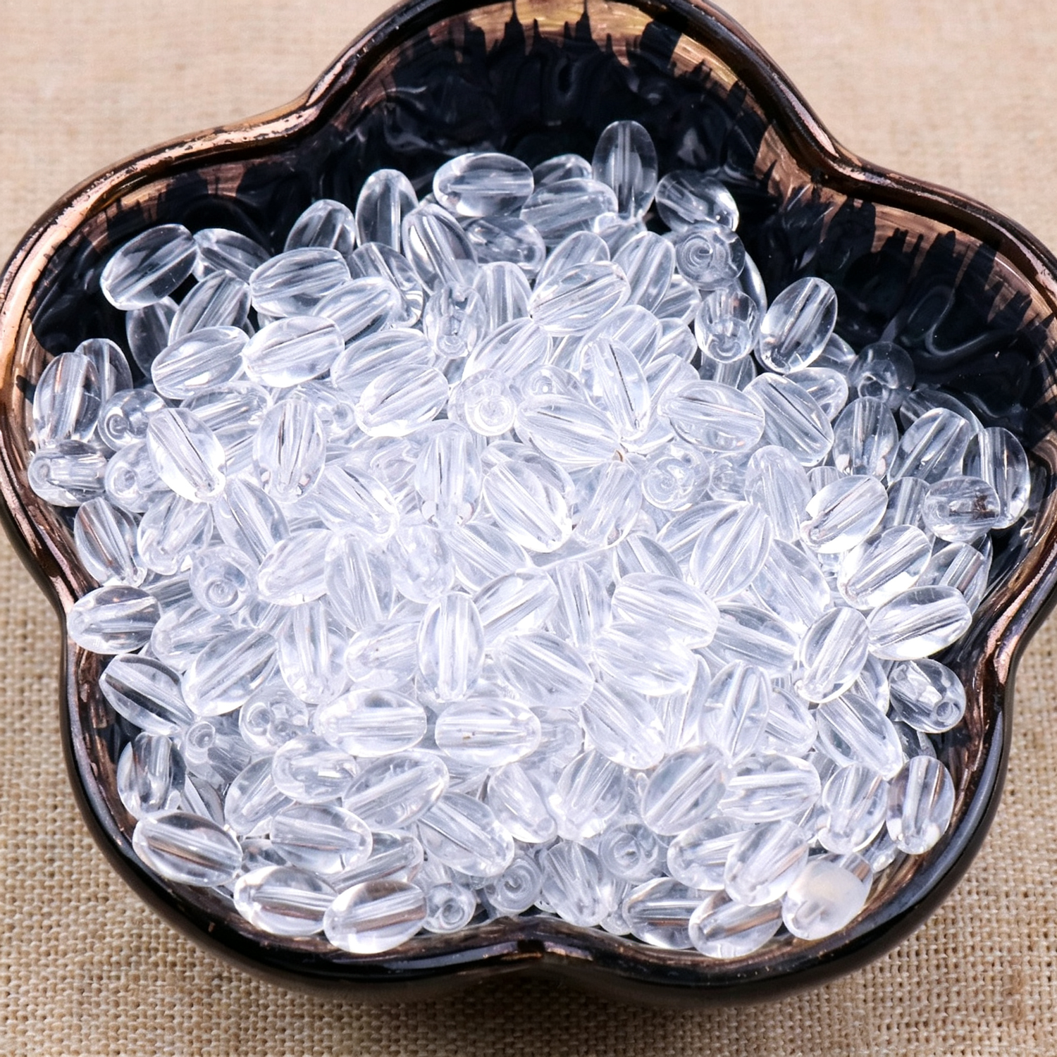 4x6mm Rice Glass Beads