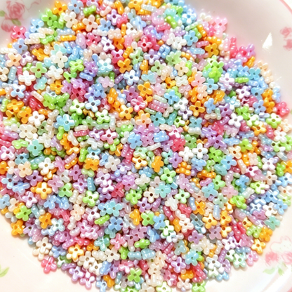 Aesthetic Floral Beads for DIY Jewelry Making &amp; Phone Charms