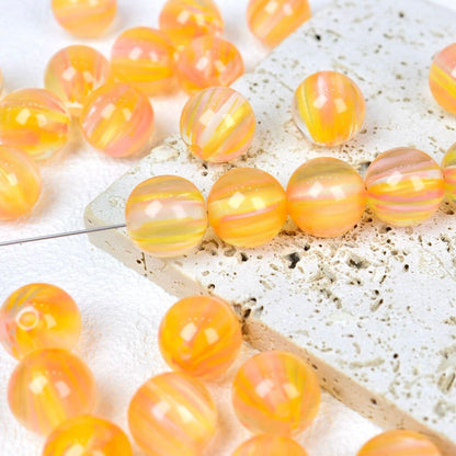 【New】12mm Meteor and Starry 💫 Resin Beads