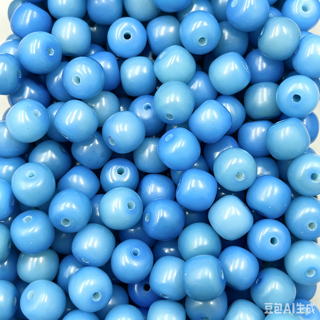 10mm Natural Bodhi Root Barrel Beads