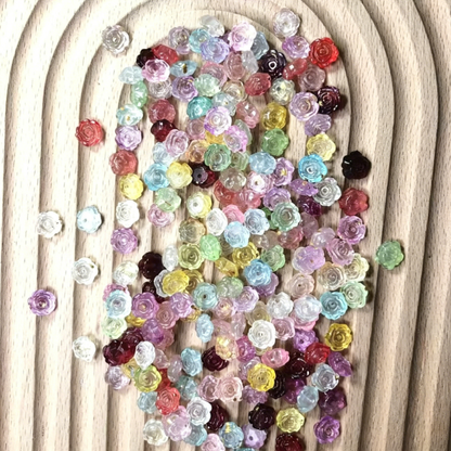 Aesthetic Floral Beads for DIY Jewelry Making &amp; Phone Charms