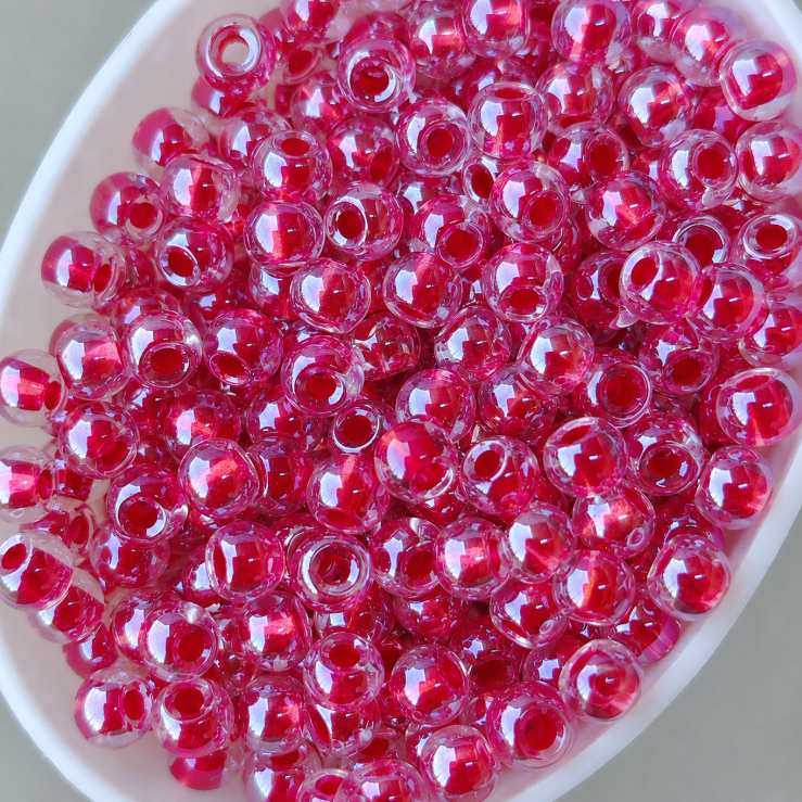 4.0mm Luster Glazed Glass Seed Beads