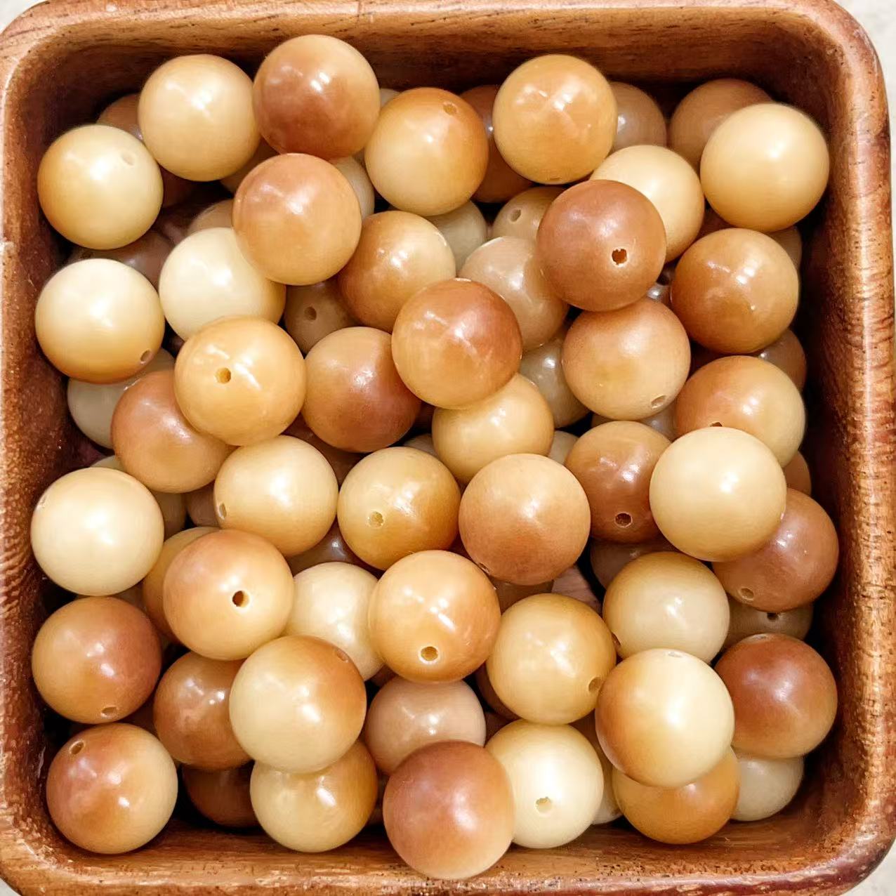 Premium Bodhi Seeds Beads Collection | Various Sizes &amp; Natural Colors for DIY Jewelry Making