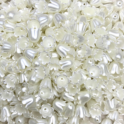 11mm Acrylic Flowers Beads