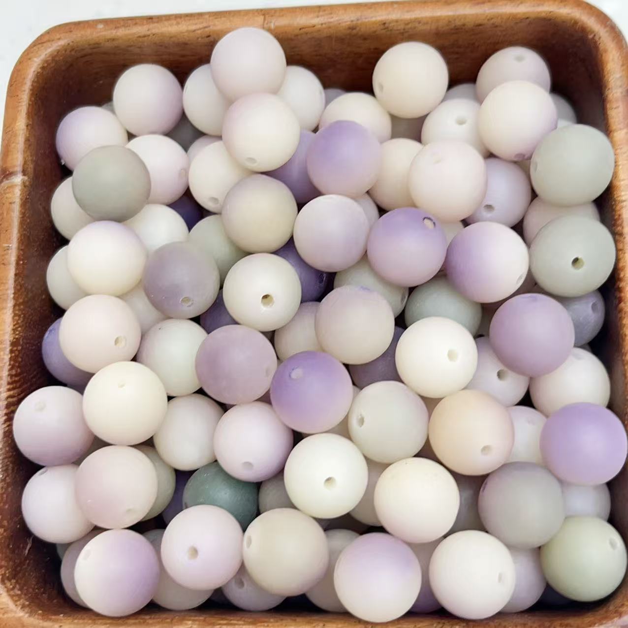 Premium 12mm Natural Bodhi Root Round Beads - Healing Energy &amp; Stress Relief Bracelet