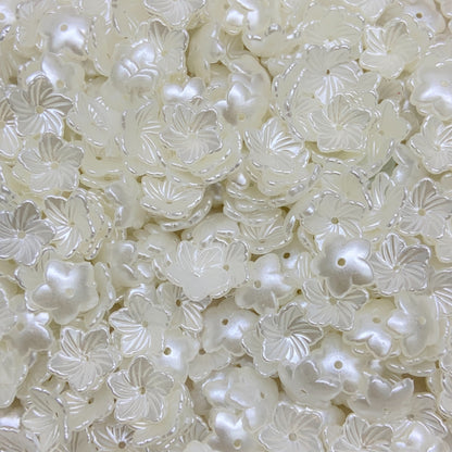11mm Acrylic Flowers Beads