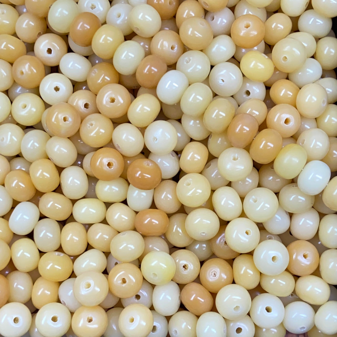【New】8*10mm Apple 🍎 Shape Bodhi Beads