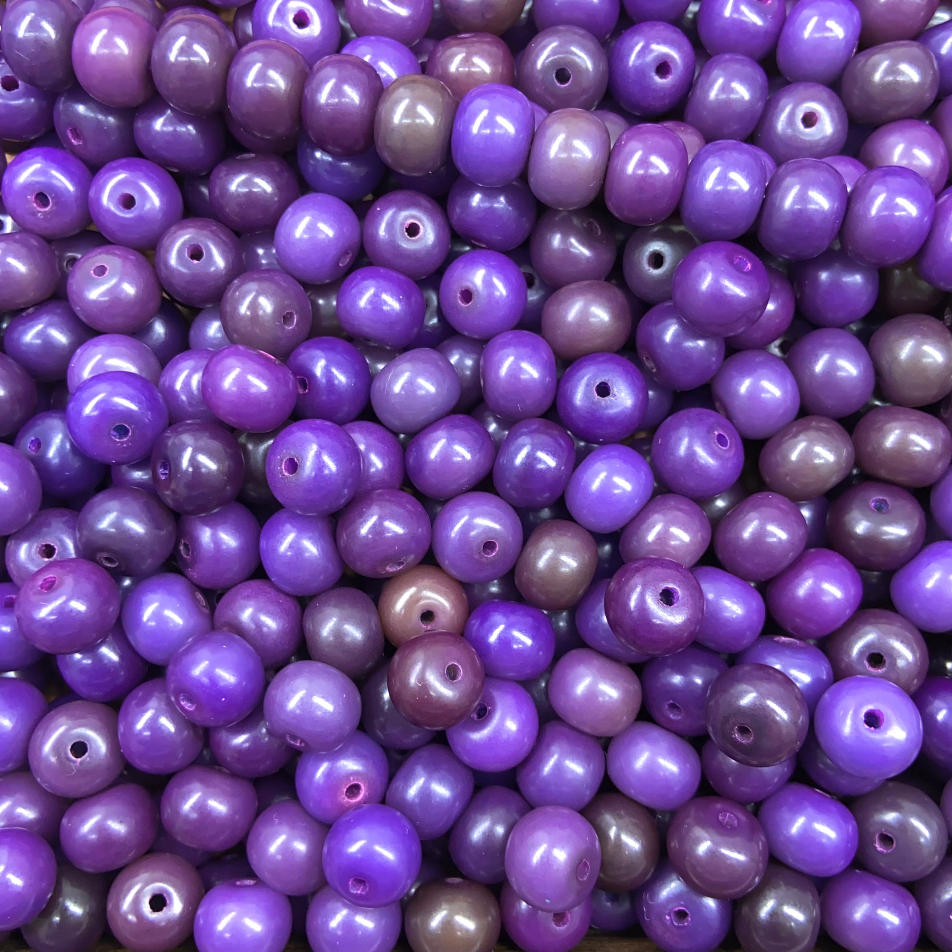 【New】8*10mm Apple 🍎 Shape Bodhi Beads
