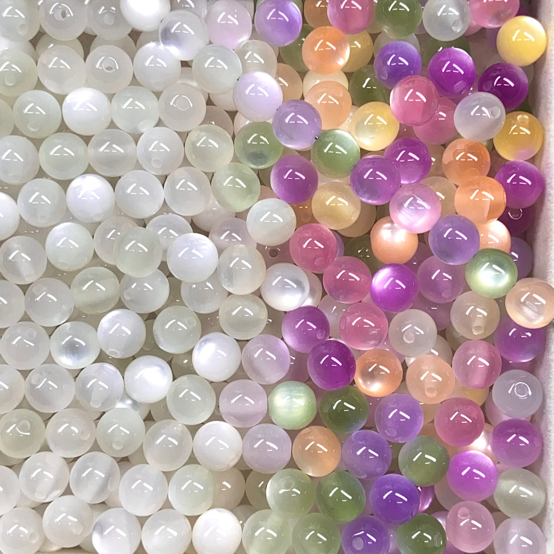 【New】10mm ✨ Color-Changing Resin Beads