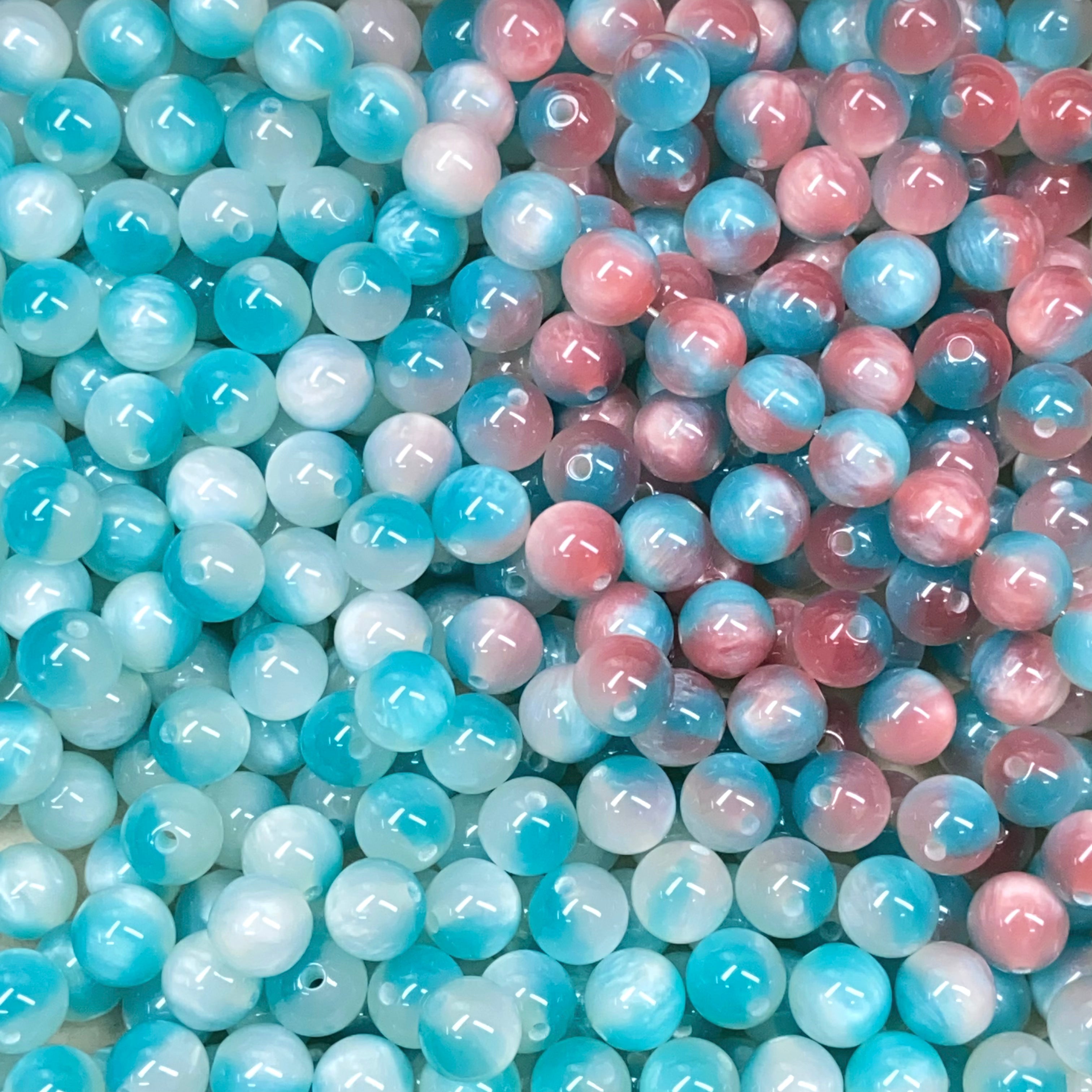 【New】10mm ✨ Color-Changing Resin Beads