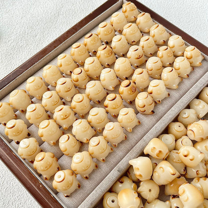 【New】Carving  Bodhi Abacus Bead