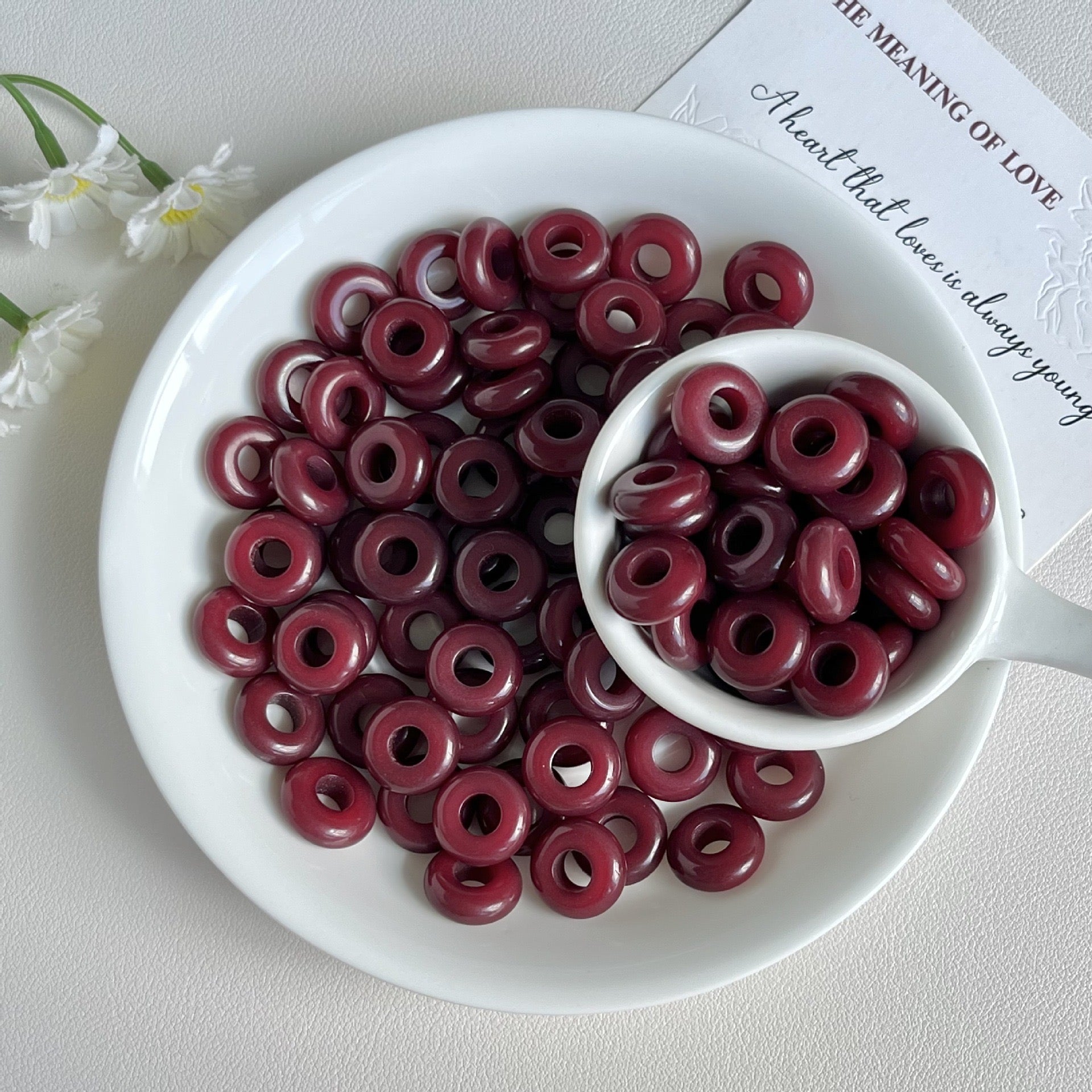 【New】Donut  Bodhi Beads