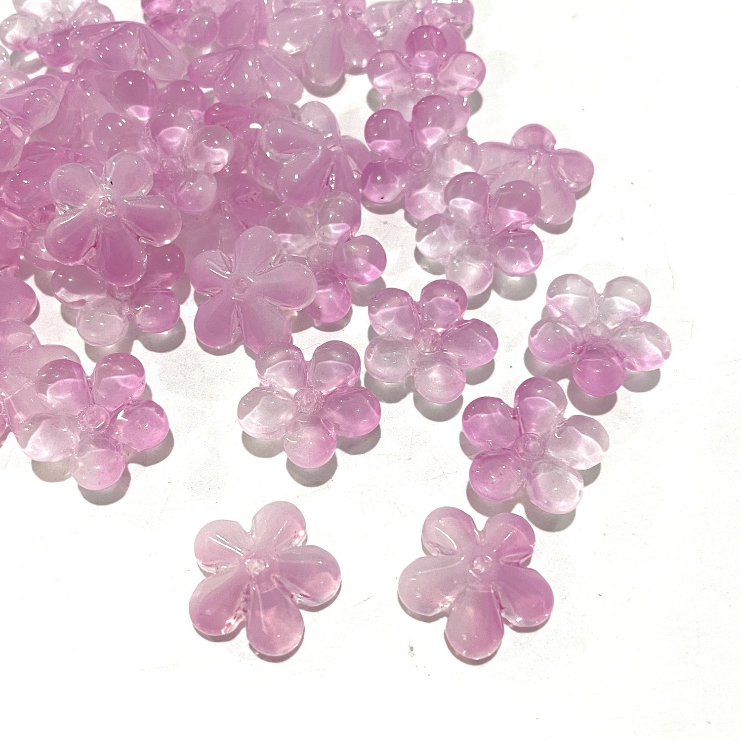 【New】22MM Big Glass Flower