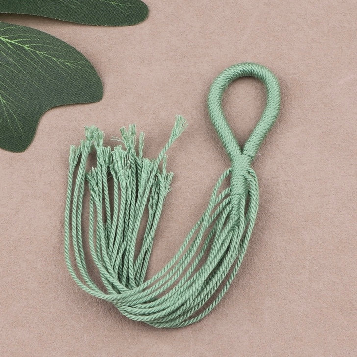 【New】Grape String Handle Rope Keychain