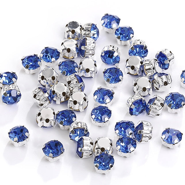 8mm Four-Pointed Claw Rhinestone