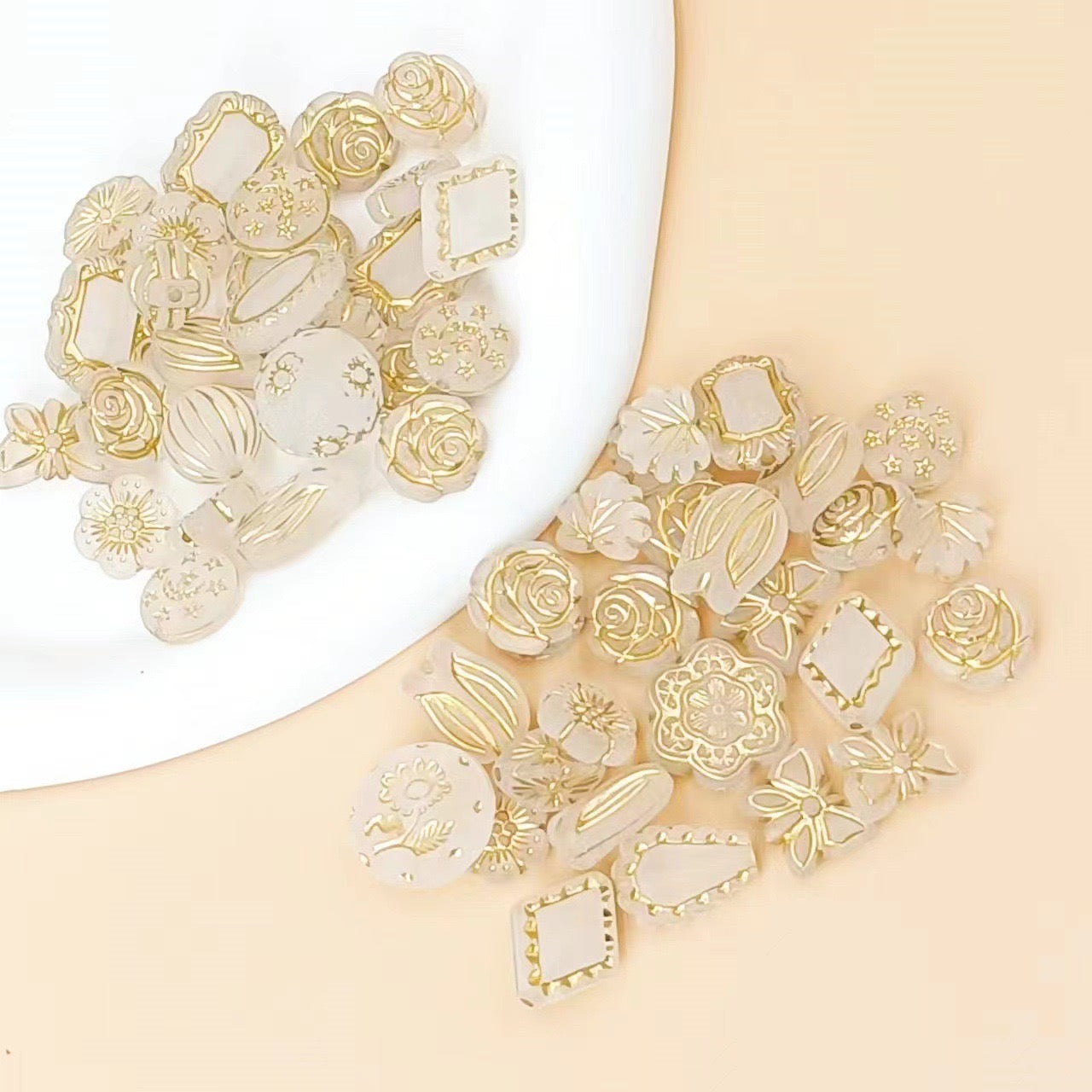 【New】Baroque Acrylic Beads