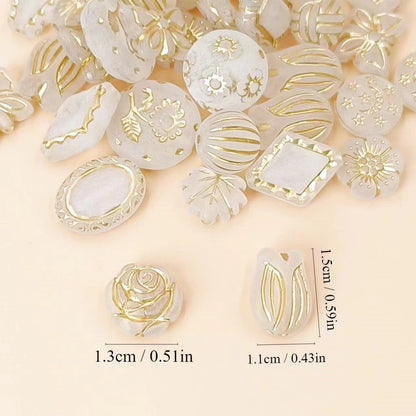 【New】Baroque Acrylic Beads