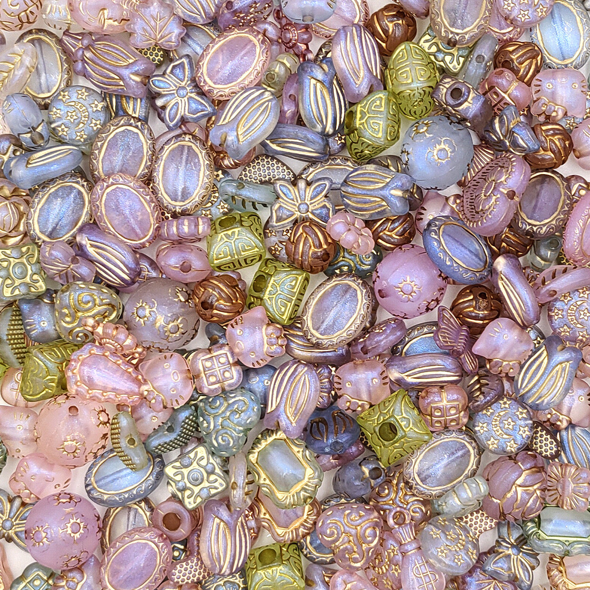 【New】Baroque Acrylic Beads