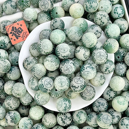 【New】11-12mm Pixiu Bodhi Carving Bead