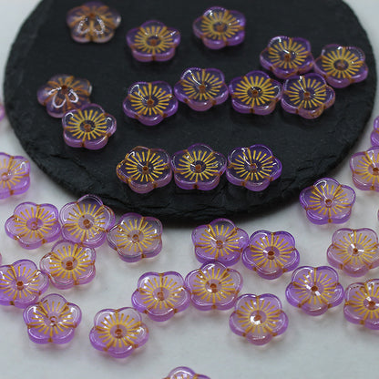 【New】Cherry Blossom-Vintage  Glass Beads
