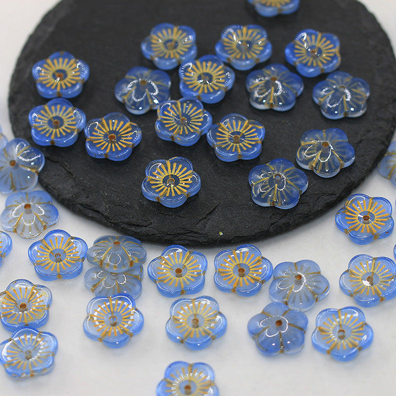 【New】Cherry Blossom-Vintage  Glass Beads