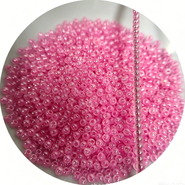 2mm Premium Faux Jade Glass Seed Beads