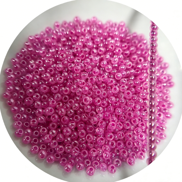 2mm Premium Faux Jade Glass Seed Beads