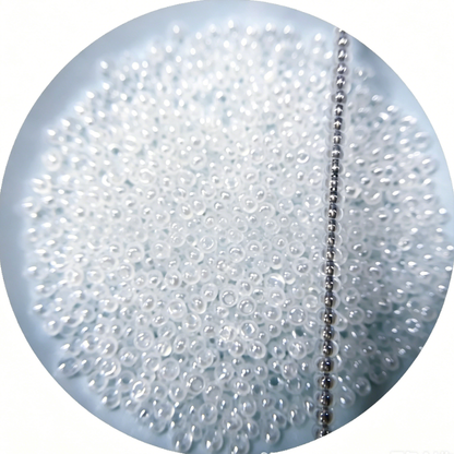 2mm Premium Faux Jade Glass Seed Beads