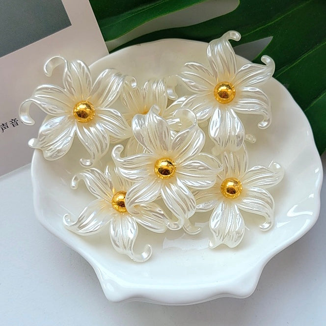 【New】42*44mm Big Acrylic Flower