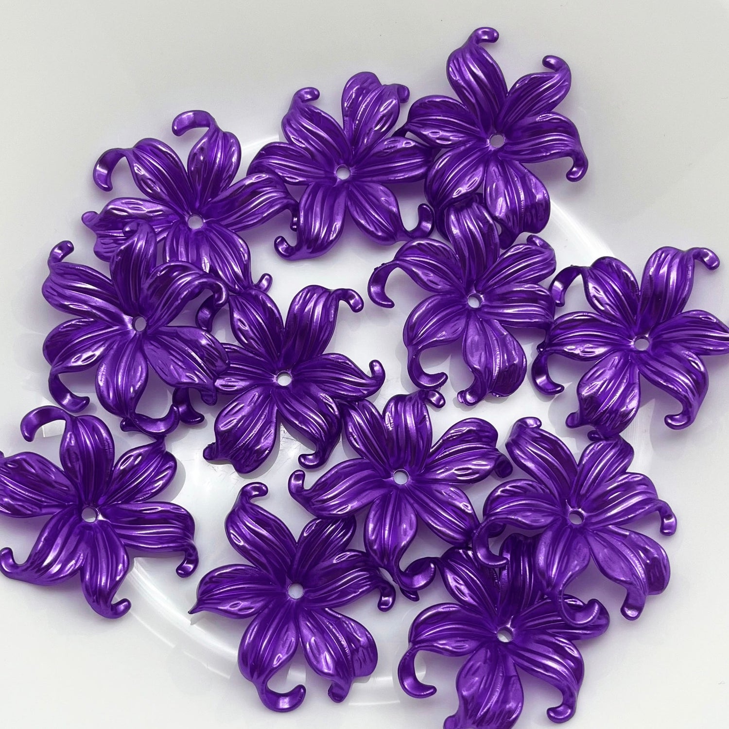 【New】42*44mm Big Acrylic Flower