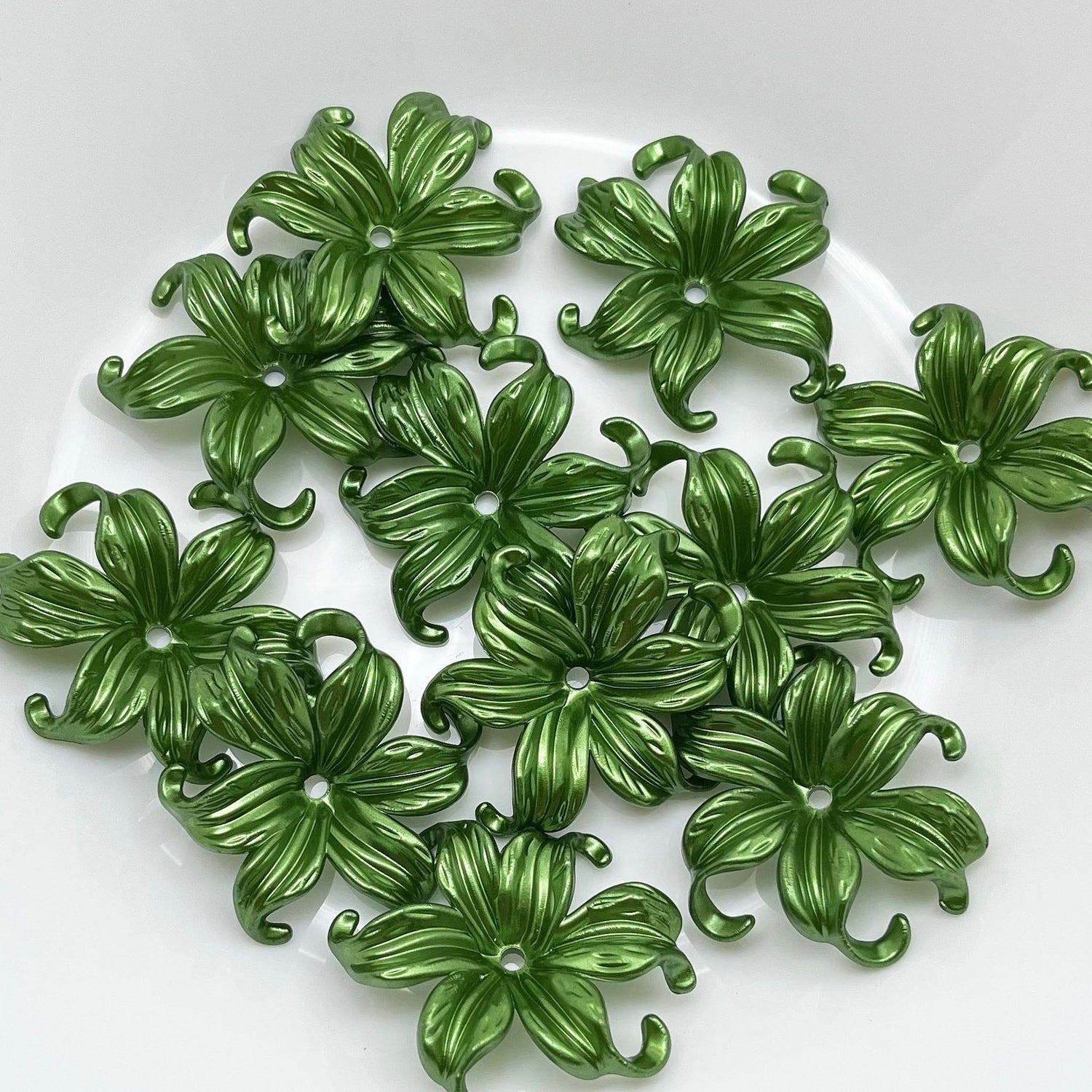 【New】42*44mm Big Acrylic Flower