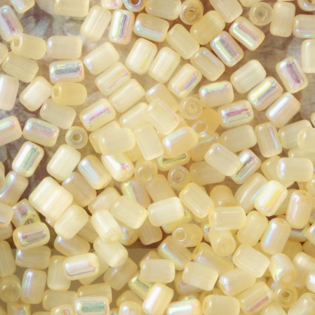 4*6mm Cat Eye Cylinder Glass Seed Beads